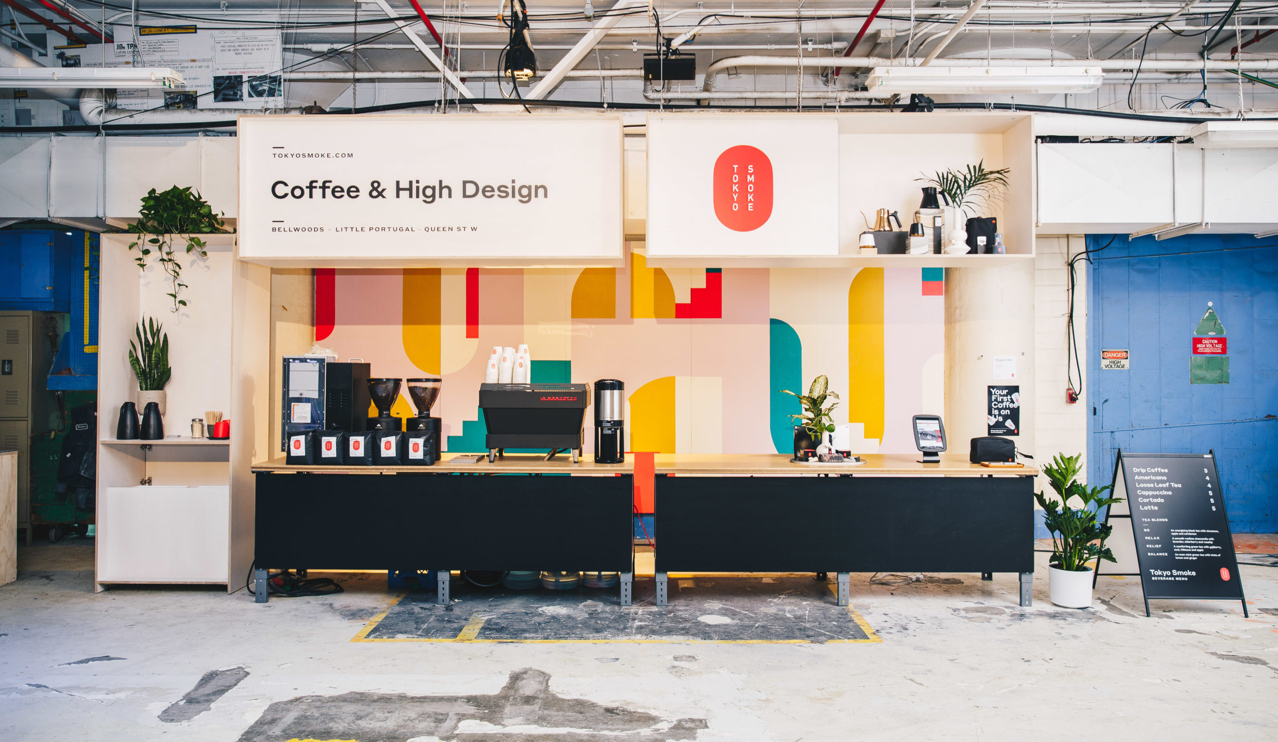 Tokyo Smoke Popup Headshop & Coffee Bar